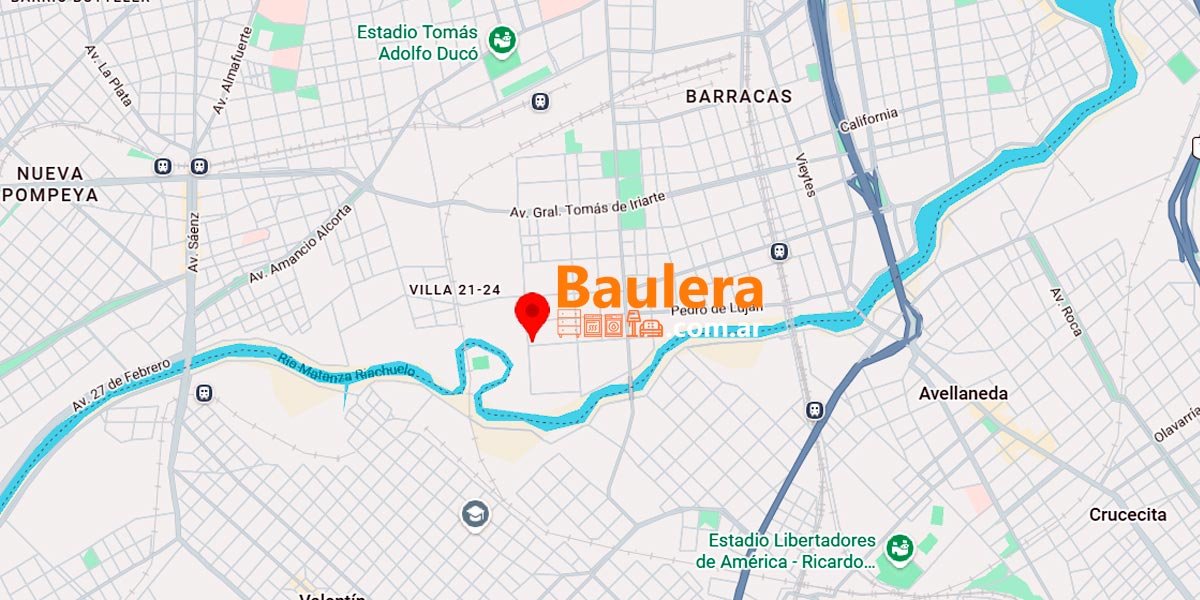plano bauleras barracas